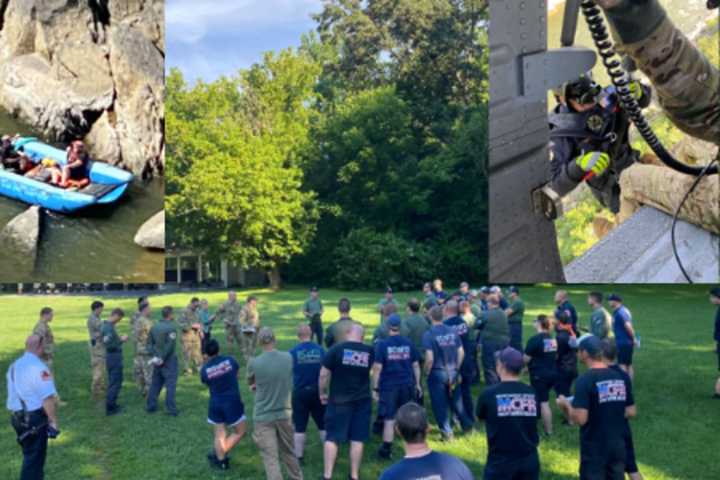 Maryland Helicopter Aquatic Rescue Team Polishes Skills On Potomac River