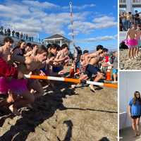 Brr! Fox Lane High Schoolers Raise Over $4K From Polar Plunge For Special Olympics