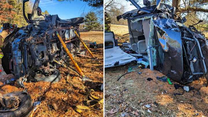 Person Hospitalized After Vehicle Rolls Over, Hits Tree In Manchester ...
