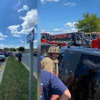 Vehicle Collision Closes Lanes Of Montgomery County Road