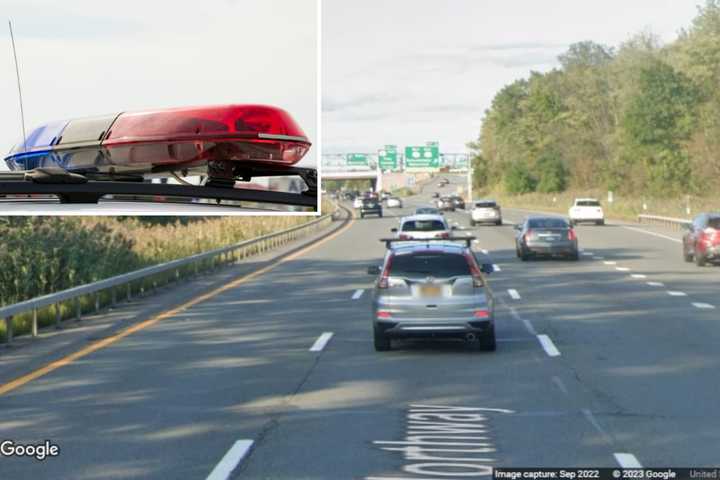 A 36-year-old Albany man was arrested following a road rage confrontation in which he allegedly threatened to harm another driver and caused $1,500 in damage to the motorist&#x27;s car on I-87 in Colonie on Monday, April 24.