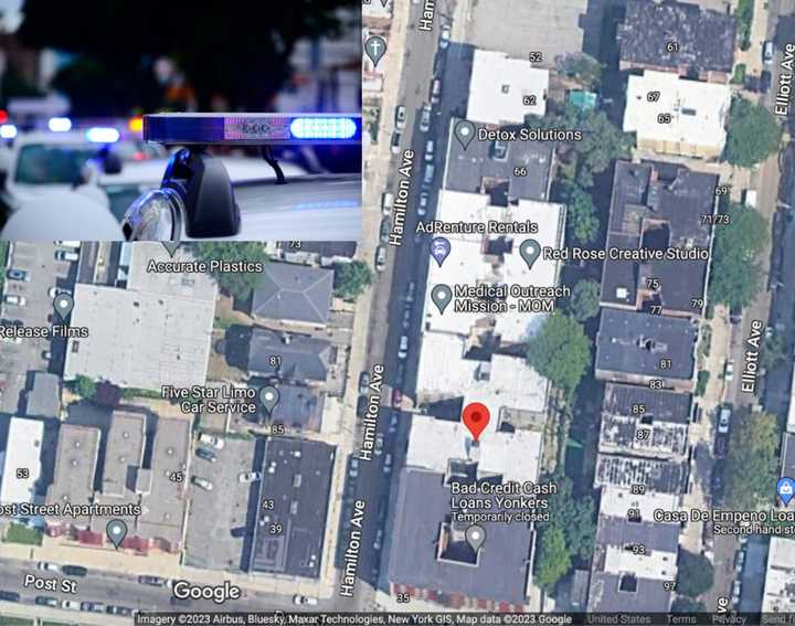 The shooting happened in Yonkers in the area of 86 Hamilton Ave.