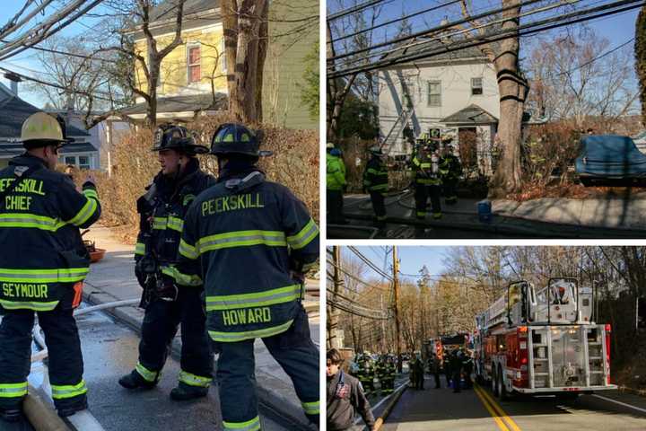 Fire Damages Peekskill Home