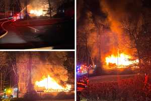 Firefighters Battle House Fire, Ignited Propane Supply, Live Wires All At Once In CT