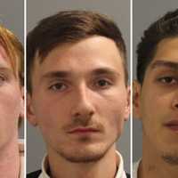 Trio Charged After Officers Find Handgun In Vehicle In Bethpage, Police Say