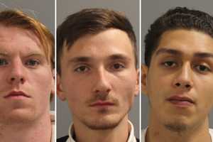 Trio Charged After Officers Find Handgun In Vehicle On Long Island, Police Say