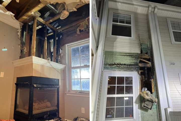 Fire Tears Up Walls, Ceiling Of Westchester County Townhouse