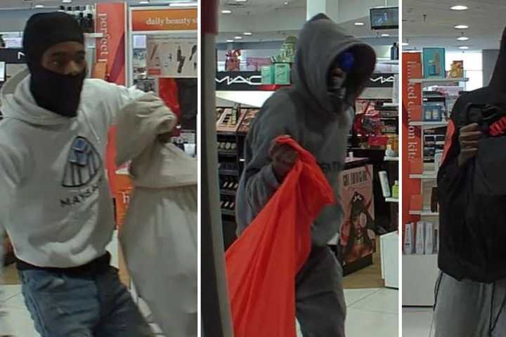 3 Men Wanted For Stealing About $16K Worth Of Merchandise From Commack Store, Authorities Say