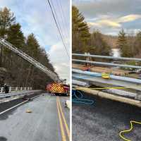 Woman Falls 25 Feet Into River In Torrington, Saved By Firefighters