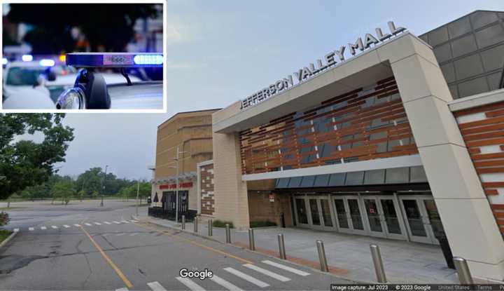 The incident happened in the parking lot of the Jefferson Valley Mall in Yorktown, police said.