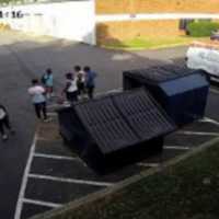 Alert Issued For Wanted Men Who Set Dumpster Fire, Shot Fireworks At Each Other In Maryland