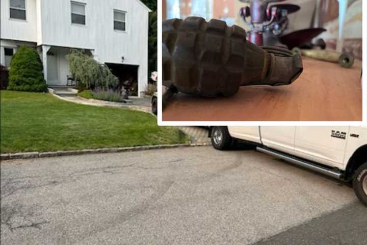 Live Hand Grenade Removed From Westchester Home