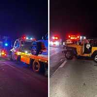Driver Flees Scene Of 2-Car Crash On Busy Route In Croton