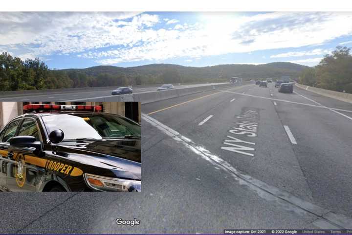 Road Rage: Man Damages Mercedes-Benz During NY Thruway Incident, Police Say