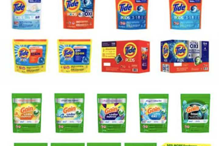 Procter & Gamble Recalls Laundry Detergent Packets Due To Serious Injury Risk