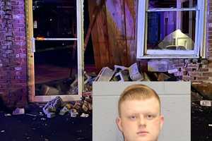 Christmas Eve Crash Into Cleaners: 22-Year-Old Nabbed After Fleeing In Naugatuck, Police Say