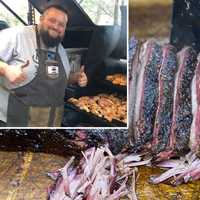 <p>Jason Scanlon, owner of Bernie&#x27;s Blue Line Barbecue in Niverville.</p>