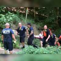 Child Rescued After Near Drowning On Montgomery County Trail