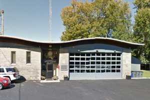 Police Investigating Accident In Front Of Archville Firehouse In Briarcliff