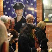 <p>At Tuesday night&#x27;s candlelight vigil.</p>