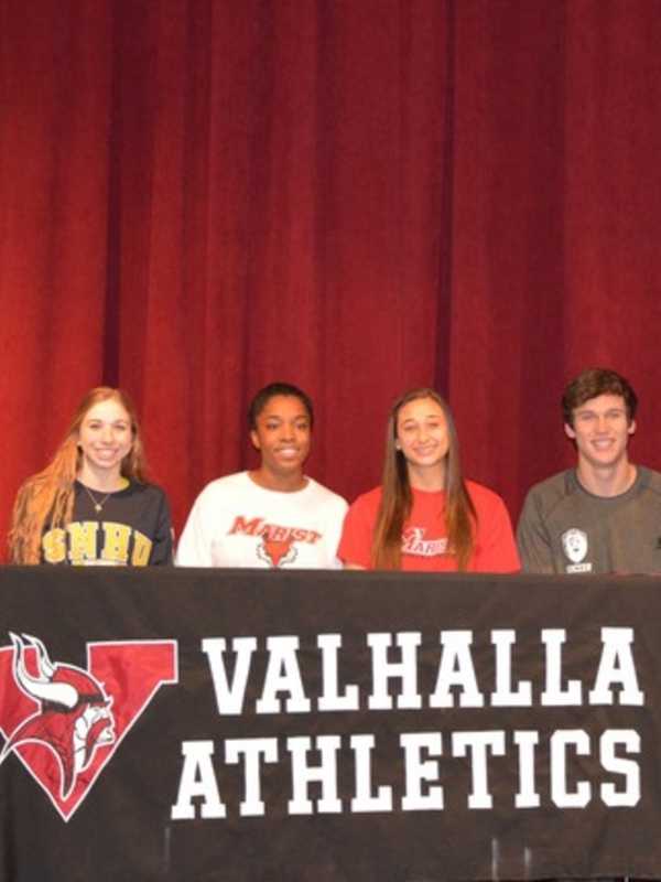 Four Valhalla High Seniors Sign Letters Of Intent