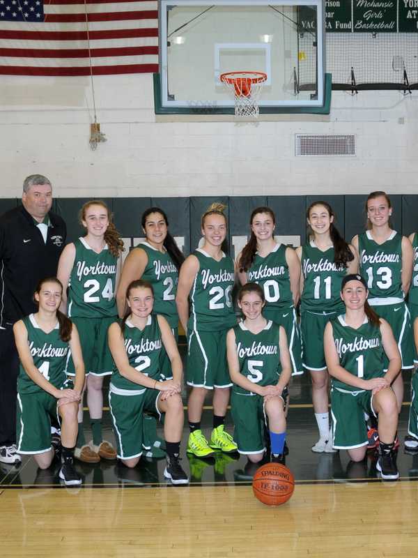 Yorktown Girls Basketball Team Wins Sportsmanship Award