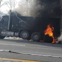 Vehicle Fire, Rollover Crash Cause Road Closures In The Region
