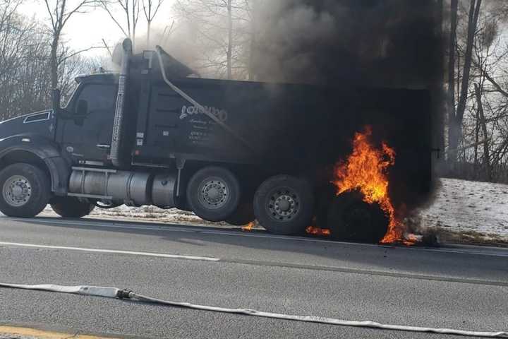 Vehicle Fire, Rollover Crash Cause Road Closures In The Region