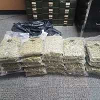 <p>More than 25 pounds of marijuana was seized by New York State Police.</p>