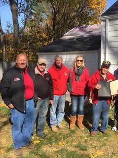 Westport Firefighters Team With VFW Post 399 To Replace Roof For WWII Vet