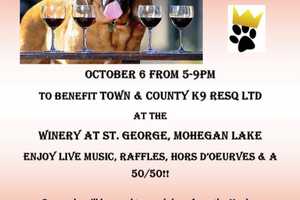 St. George's Winery Hosts Animal Shelter Benefit