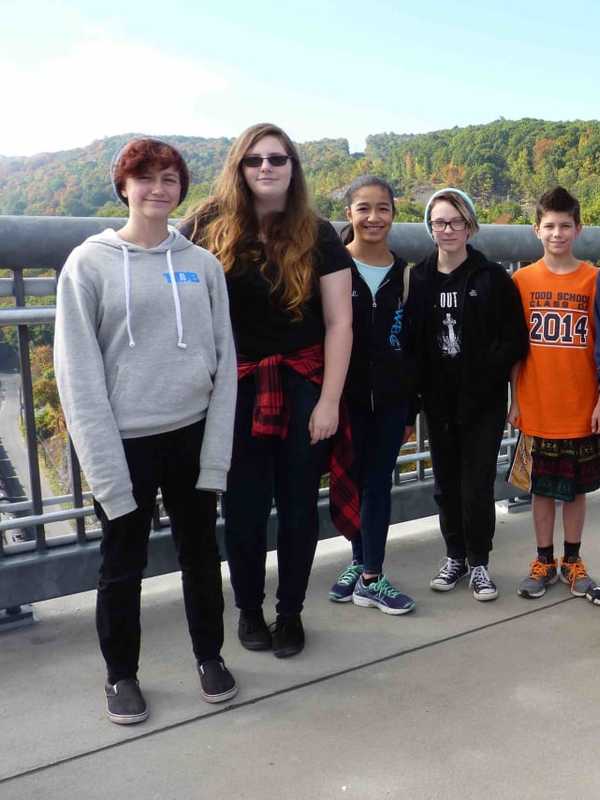 Briarcliff Middle School Students Take Walk Over Hudson