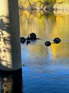 Pickup Truck Crashes Into River On I-84 In Orange County, Seriously Injuring Driver