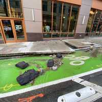 Water Main Rupture Rips Up Boston Sidewalk, Floods Multiple Streets