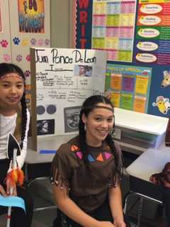 East Rutherford's Faust School Students Create Wax Museum