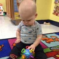 <p>Even babies are involved in taking new toys for a test run.</p>