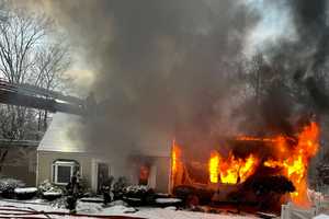 House Fire Causes Road Closure In Westborough: Fire Department