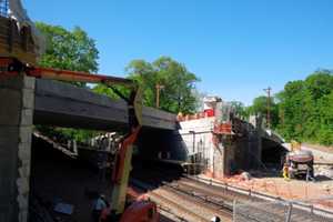Crane Road Bridge From Yonkers To White Plains Ready