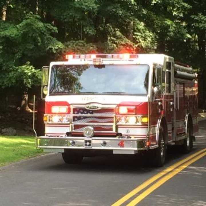 Weston Fire Department responded to a vehicle rollover crash along Godfrey Road on Wednesday morning.