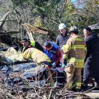 <p>Firefighters from Upper Saddle River &amp; Mahwah freed the driver from her 2023 Toyota Corolla following the 2:10 p.m. March 11 crash on Weiss Road at Maple Road.</p>