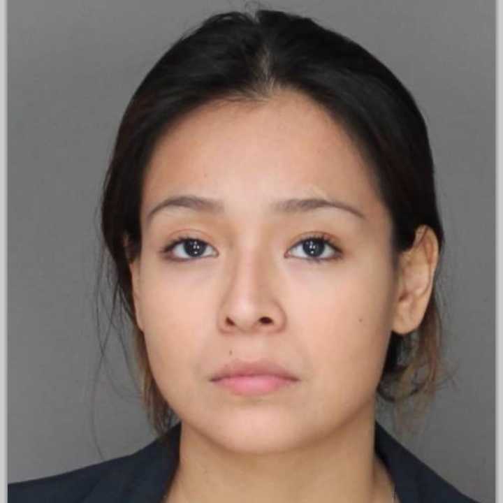 Melissa Espinoza, 28, of White Plains, faces multiple charges after striking a Rockland County sheriff while pulled over.