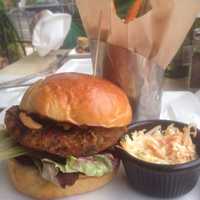 <p>The veggie burger at Whistling Willie&#x27;s.</p>