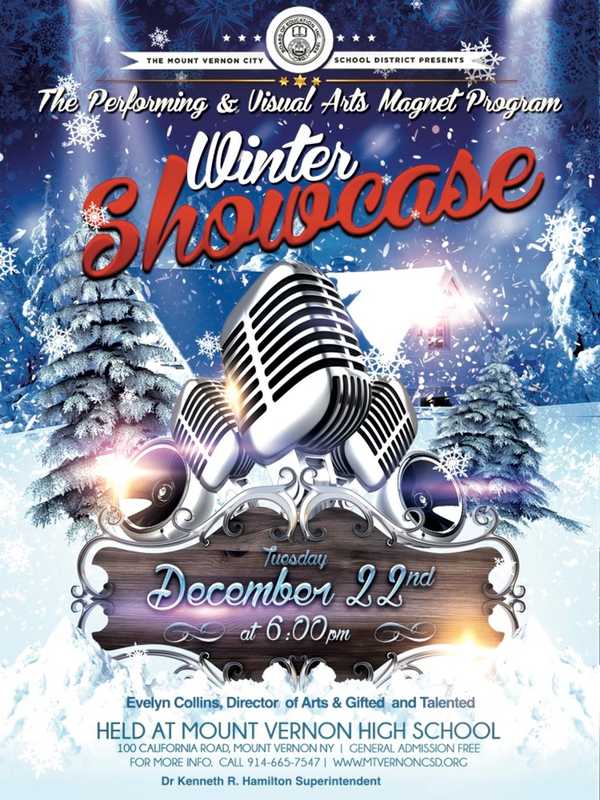 Mount Vernon Magnet School To Present 'Winter Showcase'