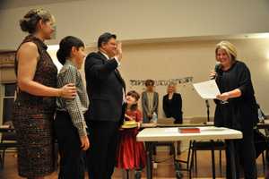 Woodcliff Lake Swears In First Latino Mayor, Carlos Rendo
