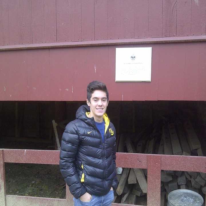 White Plains student Xerxes Libsch has been recognized for his conservation work at Muscoot Farm.