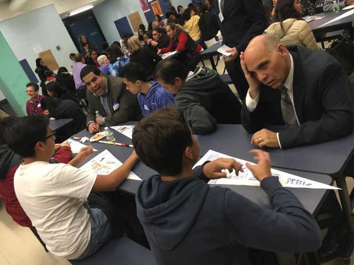 Yonkers Partners in Education, a group that uses mentors to help guide students through high school and prepare them for college and careers, recently celebrated its program and the young scholars who are in it.