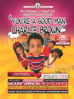 Mount Vernon Students Perform 'You're a Good Man Charlie Brown'