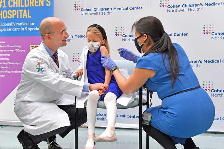 COVID-19: Medical Center On Long Island Begins Administering Vaccine To Kids 5 To 11