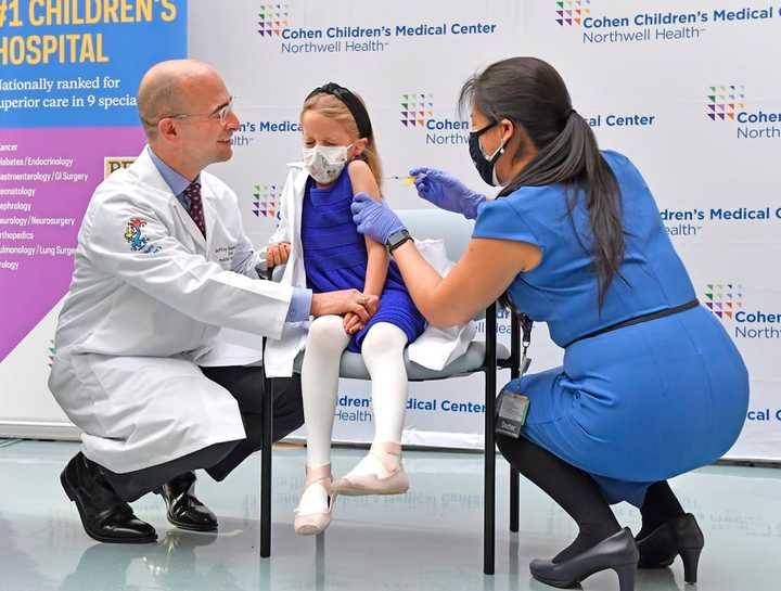 COVID-19 vaccination at Cohen Children&#x27;s Medical Center