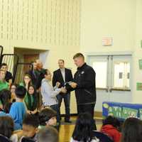 <p>The Carlstadt Public School receives a $15,000 Grand Prize as the winners of the &quot;Eat Right, Move More&quot; program.</p>